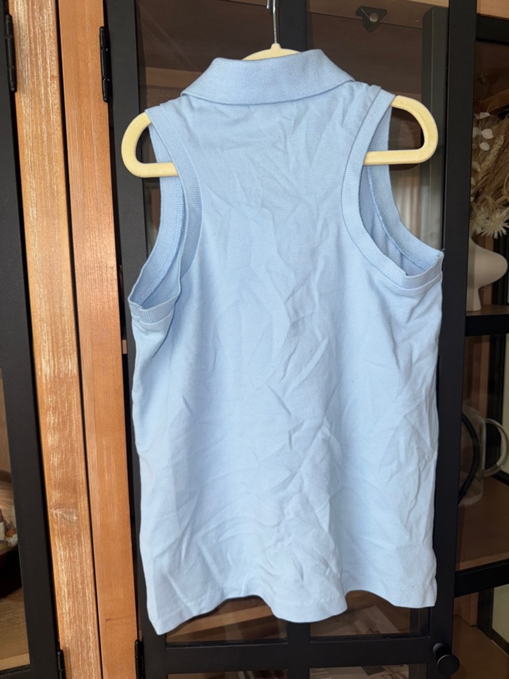 NEW Ralph Lauren Polo tank top sleeveless girl light shirt pony logo embroidered - Picture 6 of 7